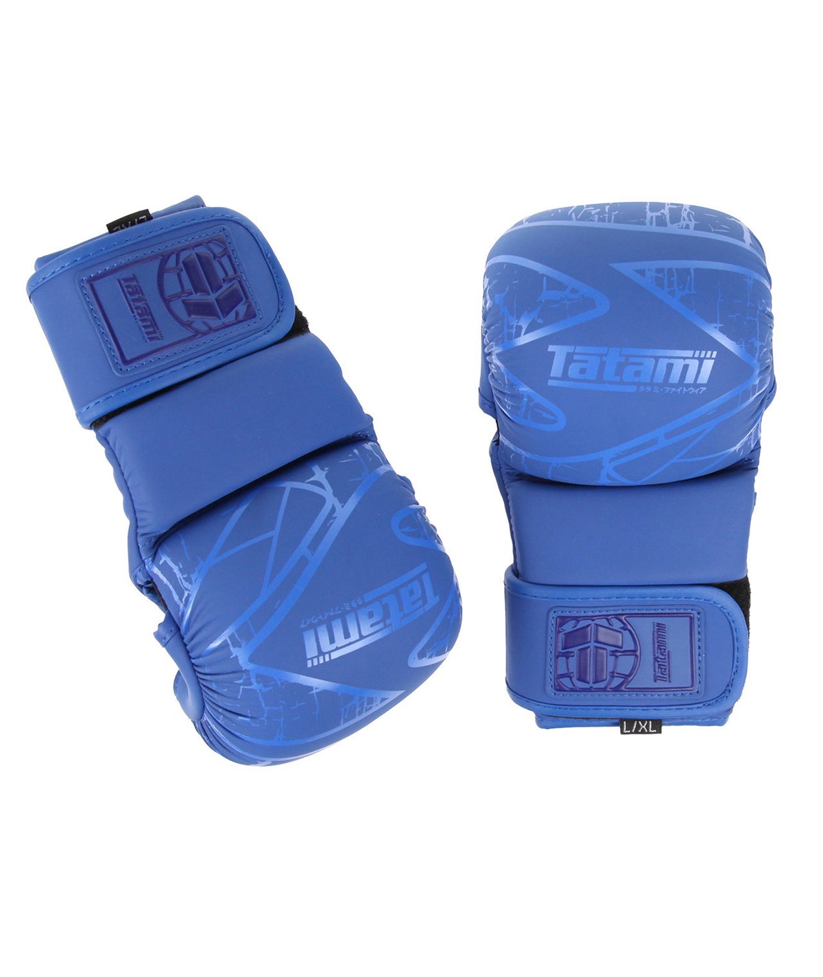 Obsidian 6oz MMA Sparring Gloves - Blue