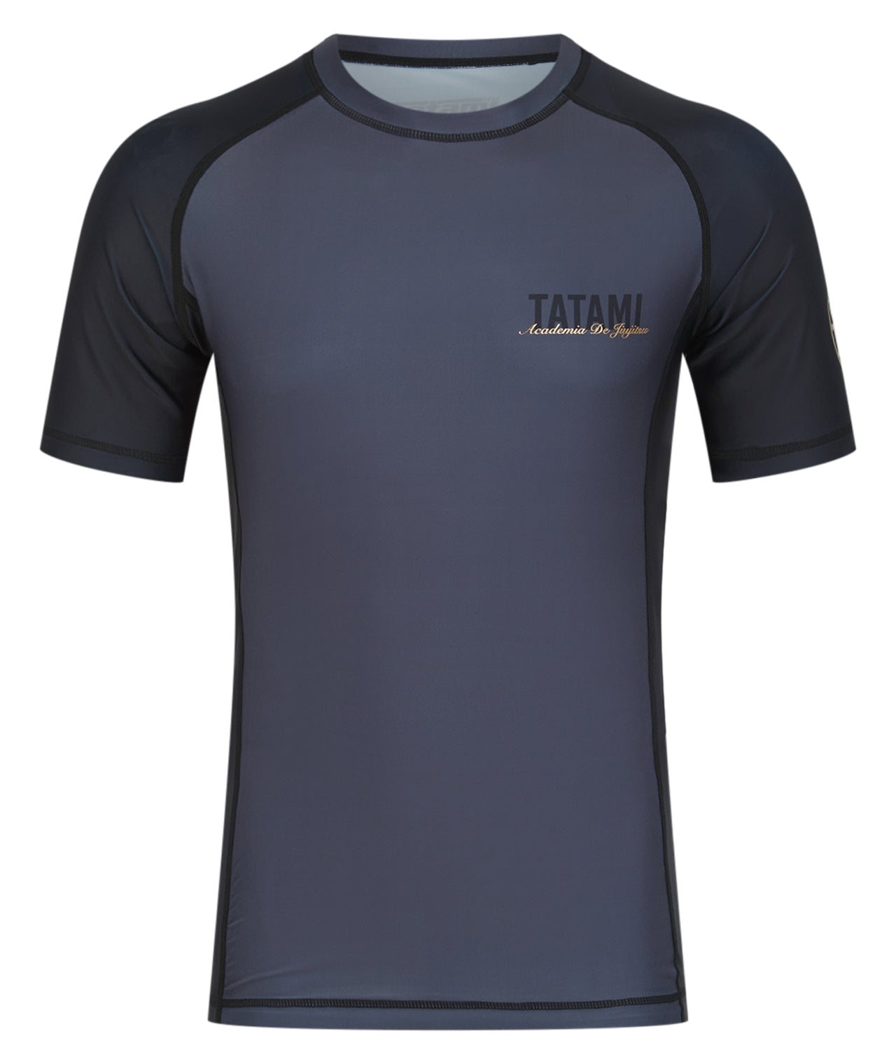 Academia Short Sleeve Rash Guard - Grey – Tatami Fightwear Australia