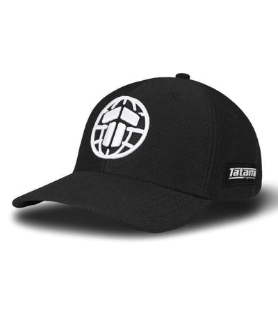 T Logo Baseball Cap - Black/White