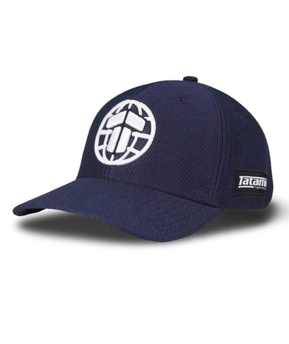 T Logo Baseball Cap - Navy/White