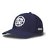 T Logo Baseball Cap - Navy/White