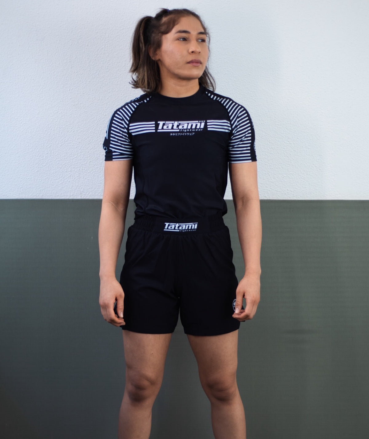 Ladies IBJJF Ranked Rash Guard - Black