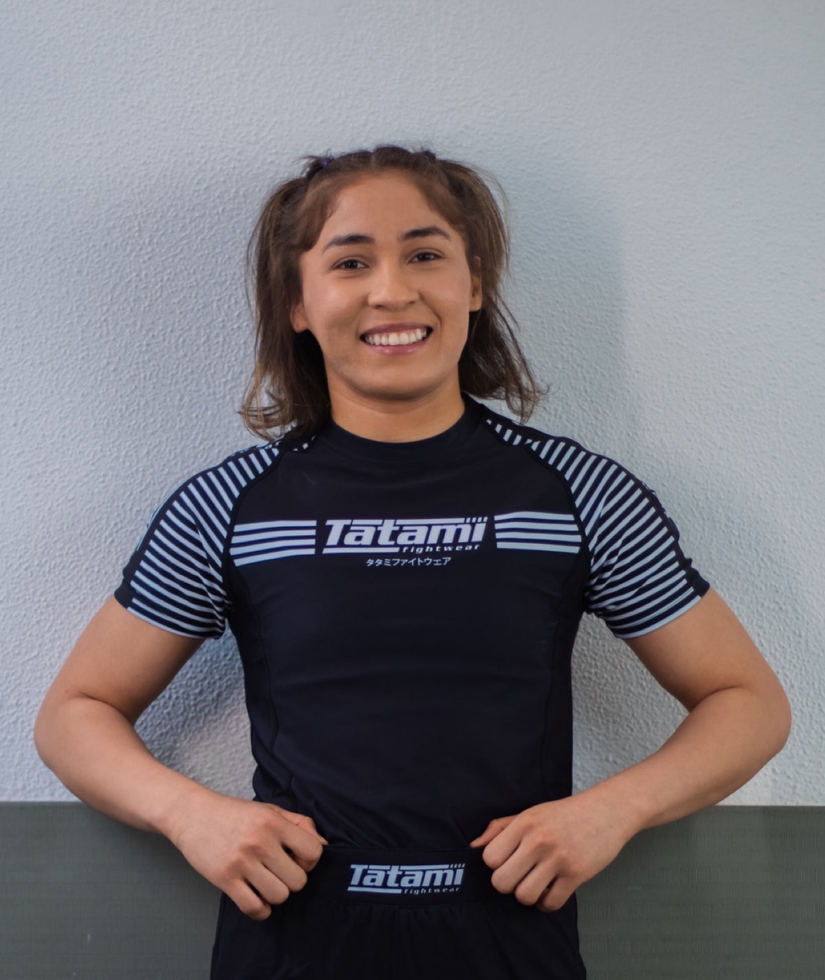Ladies IBJJF Ranked Rash Guard - Black