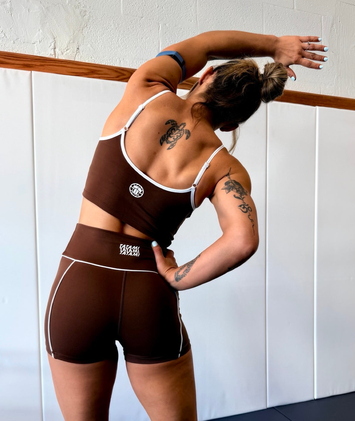 Ladies Contour Training Vest - Brown
