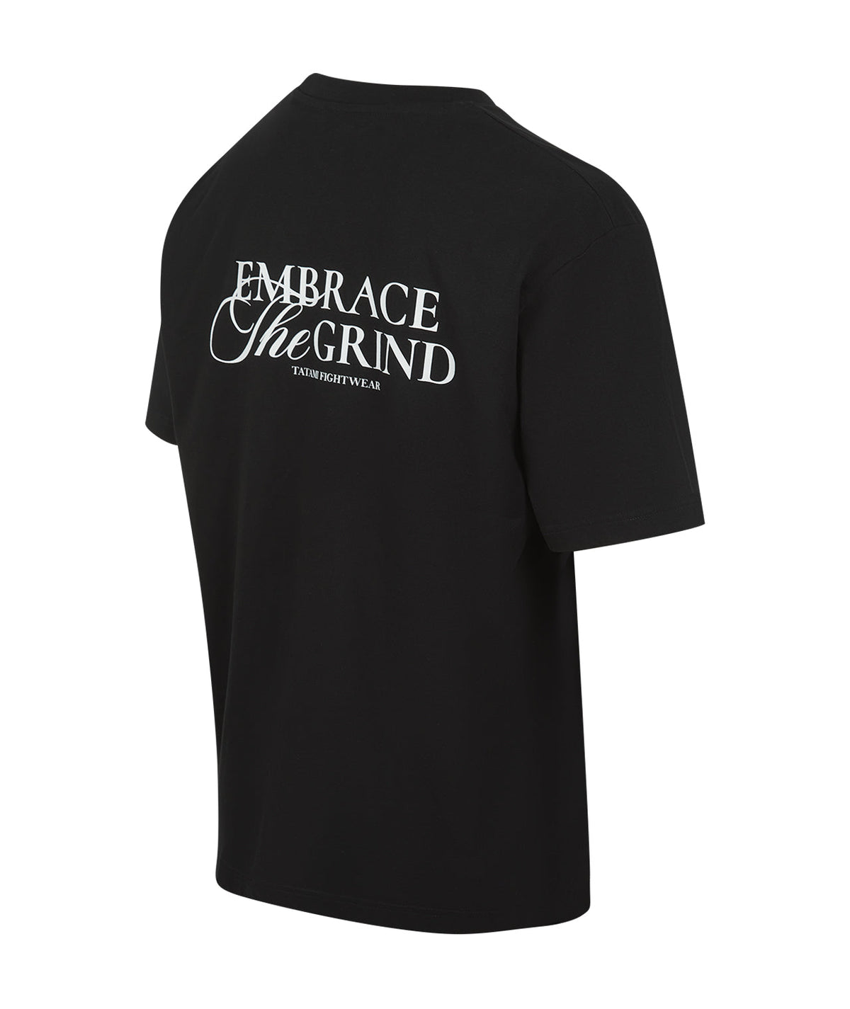Embrace The Grind Oversized T-Shirt - Black