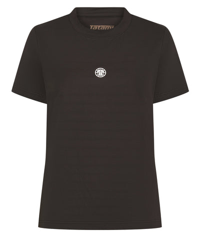 Ladies Enduro Dry Fit Mesh T-Shirt - Dark Brown