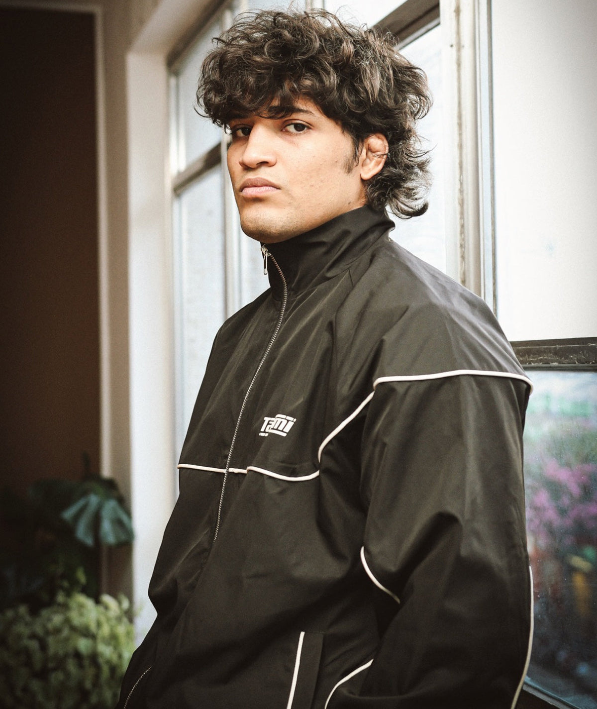 Tatami Tactic Tracksuit Top - Black