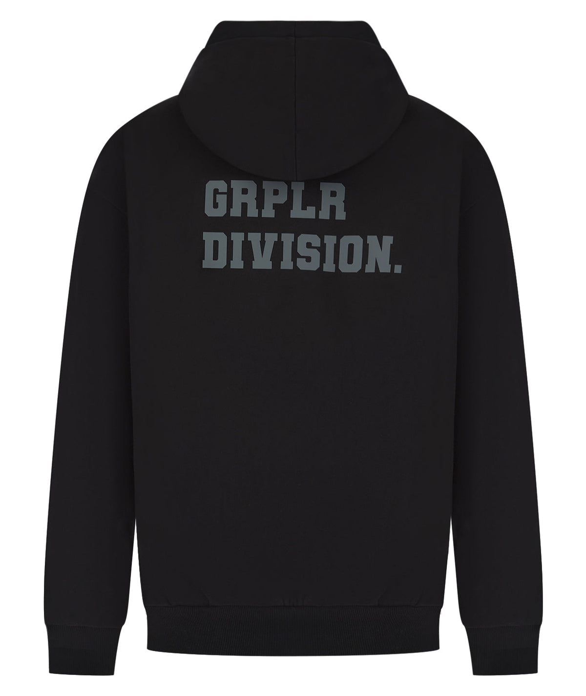 GRPLR Division Oversized Hoodie - Black