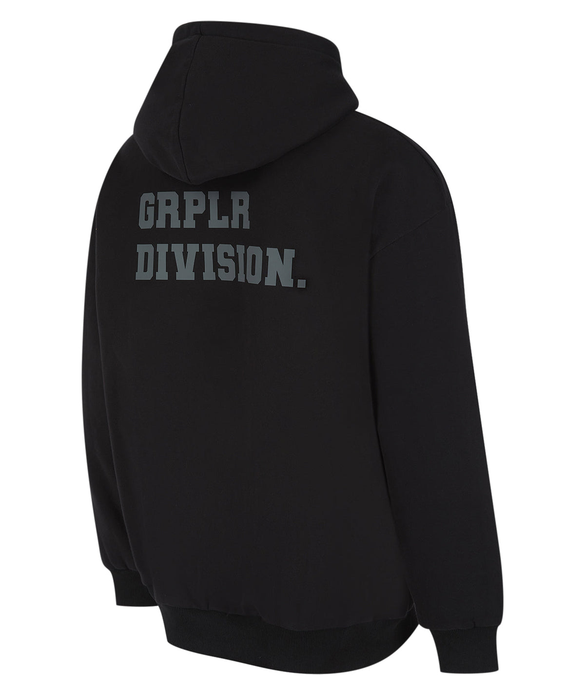 GRPLR Division Oversized Hoodie - Black
