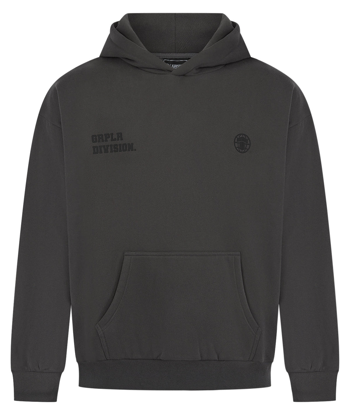 GRPLR Division Oversized Hoodie - Grey