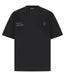 GRPLR Division Oversized Stone Washed T-Shirt - Black