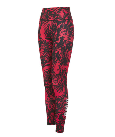 Helena Leggings - Lava Red