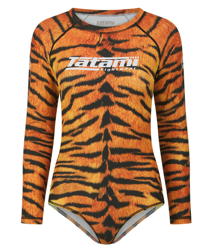 Ladies Helena Leotard - Tiger