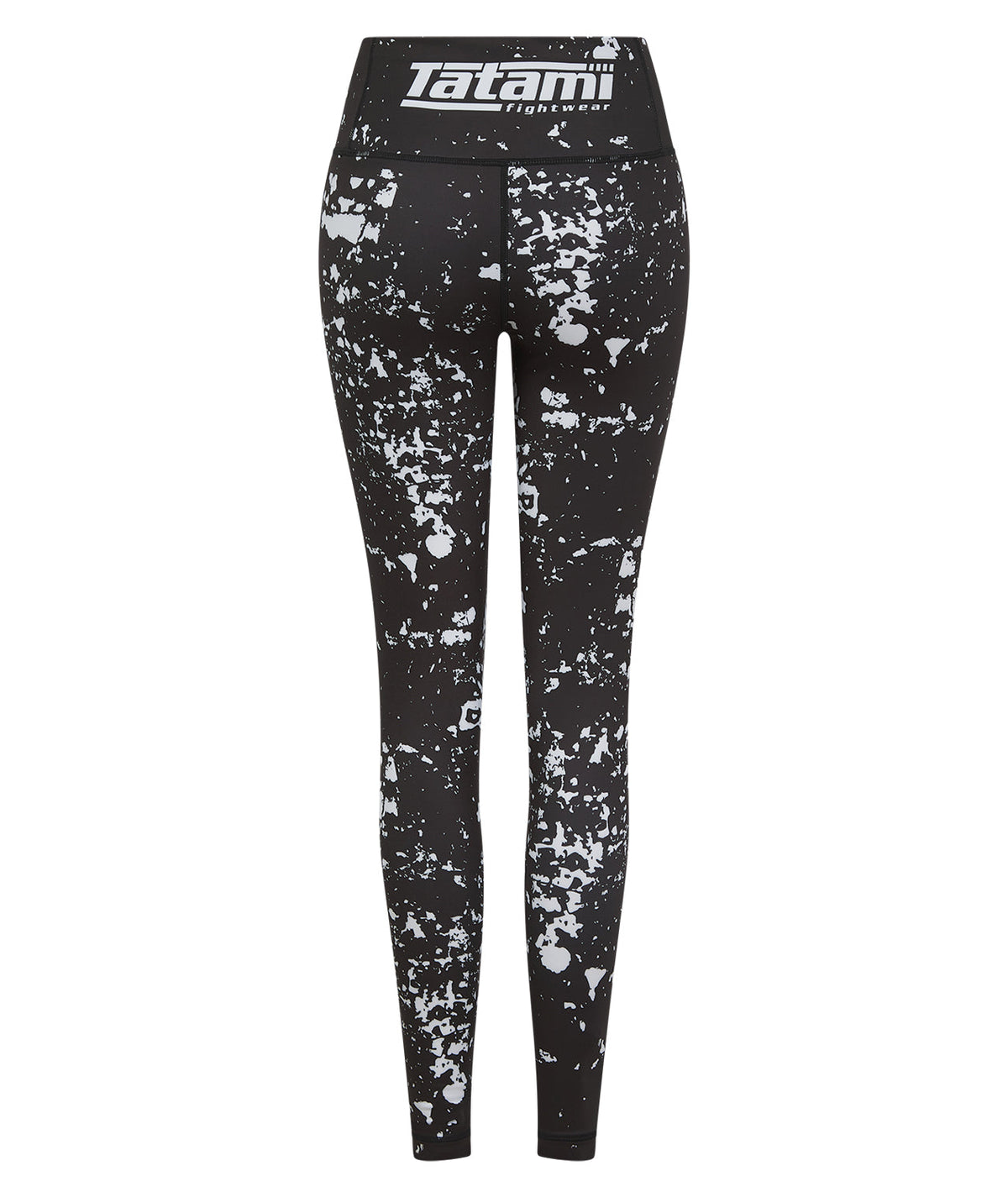 Ladies Helena Punk Leggings - Black & White