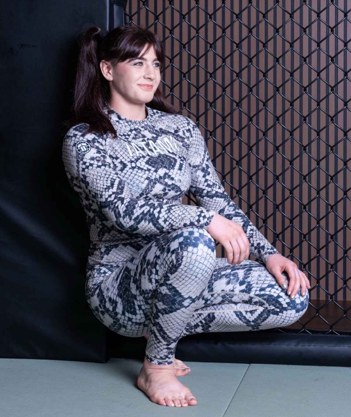Ladies Helena Rash Guard - Snake