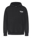 JJ Club Oversized Stonewashed Cotton Hoodie - Grey