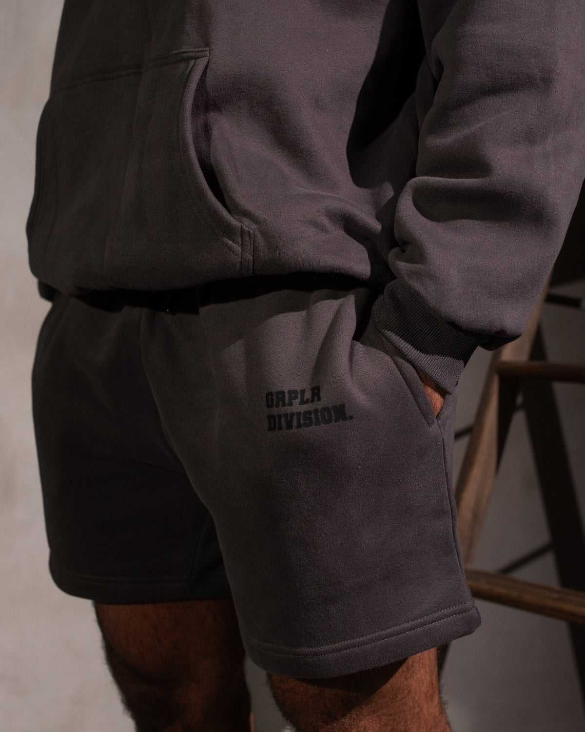 GRPLR Division Leisure Shorts - Grey