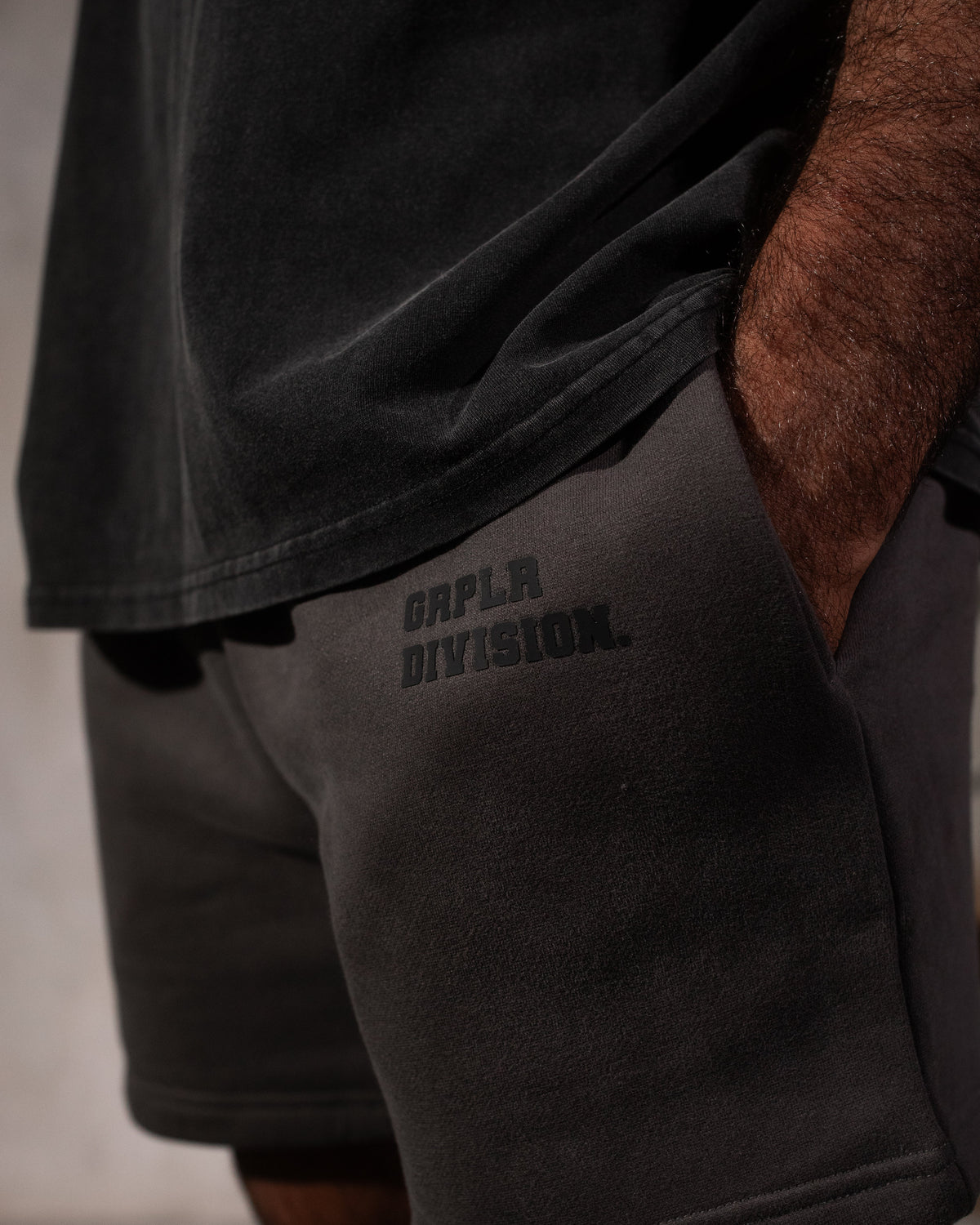 GRPLR Division Leisure Shorts - Grey