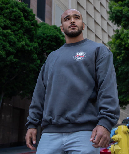 Tatami X ADCC Combat Club Oversized Sweatshirt - Grey