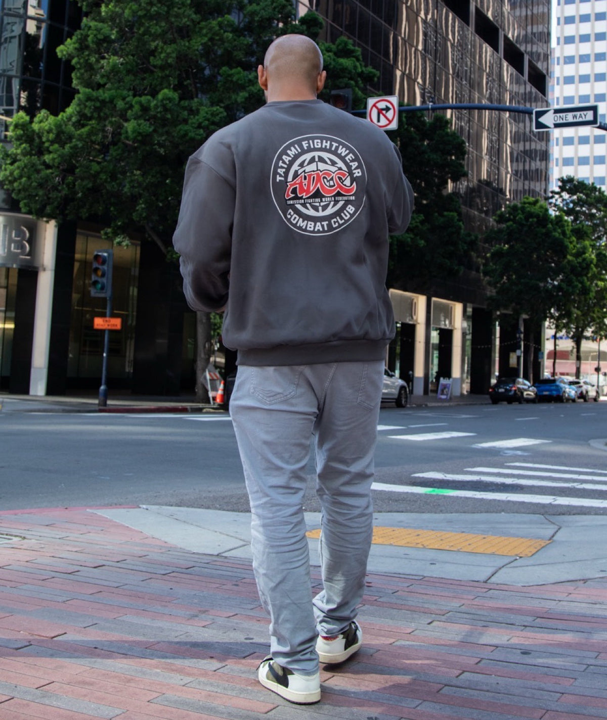 Tatami X ADCC Combat Club Oversized Sweatshirt - Grey
