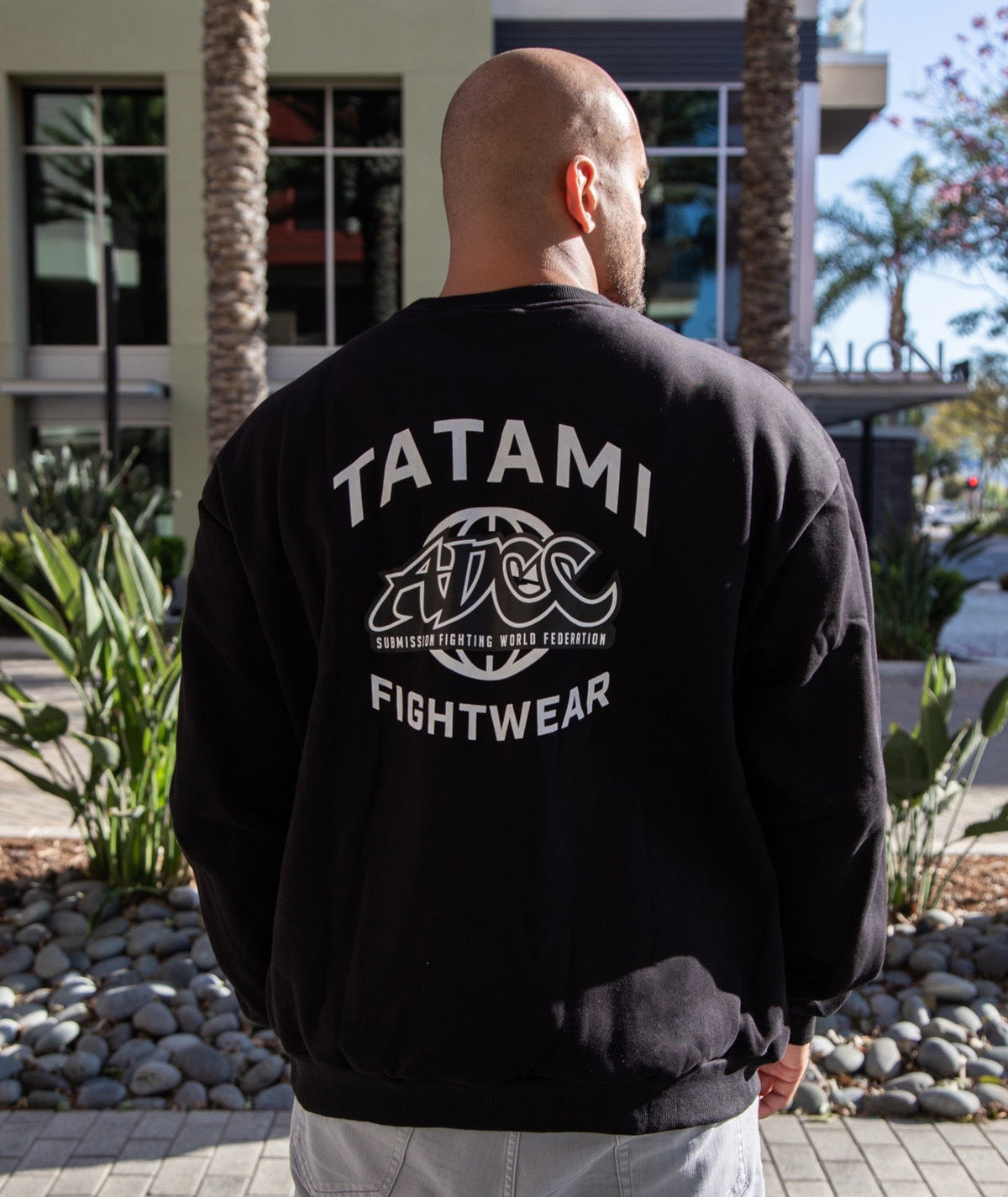 Tatami X ADCC Oversized Sweatshirt - Black