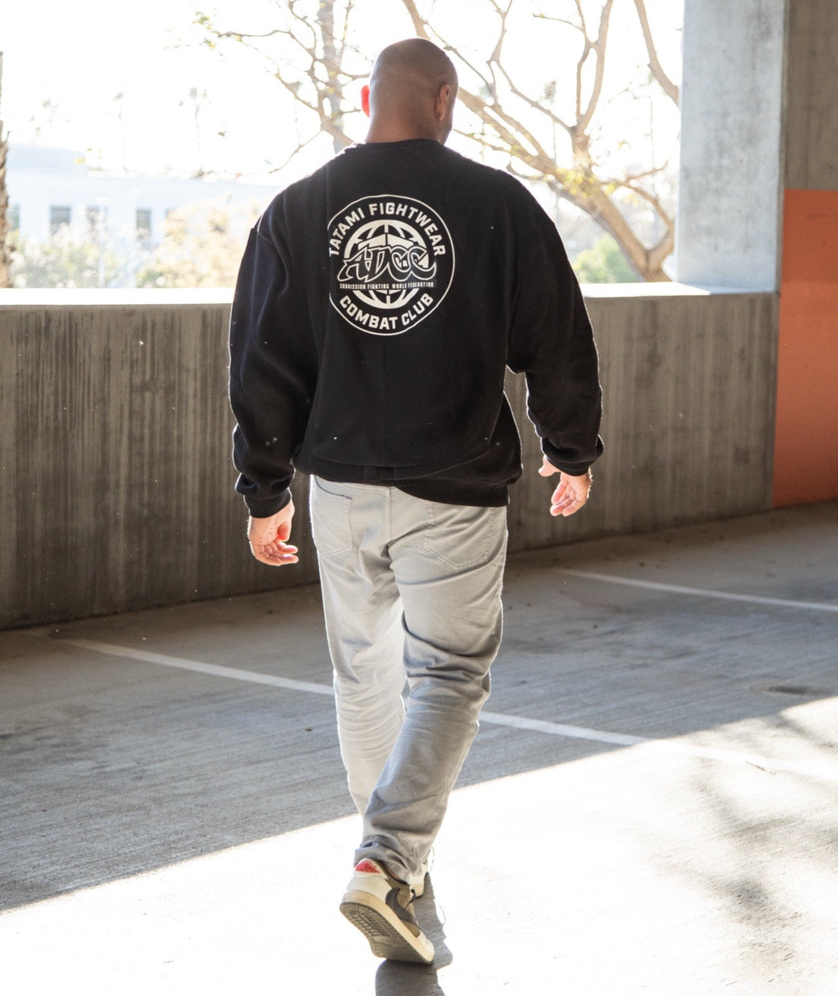 Tatami X ADCC Combat Club Oversized Sweatshirt - Black