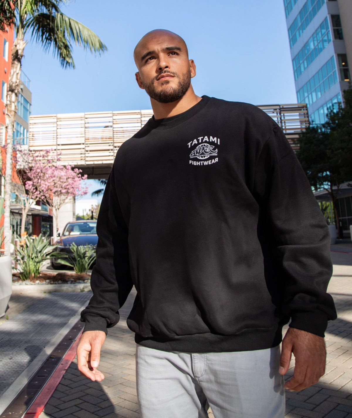 Tatami X ADCC Oversized Sweatshirt - Black