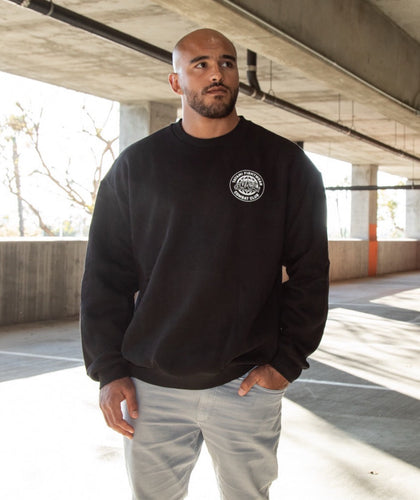 Tatami X ADCC Combat Club Oversized Sweatshirt - Black