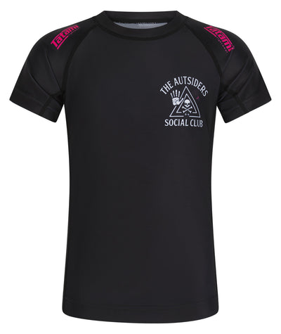 Kids Autsiders Social Club Rash Guard