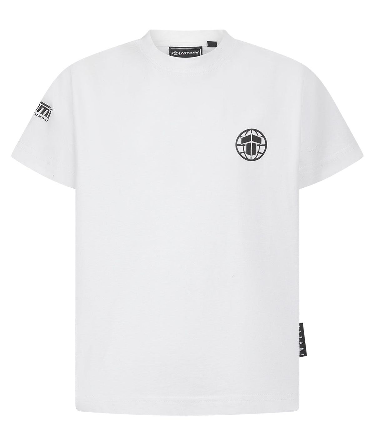 Kids Tatami Globe T-Shirt - White