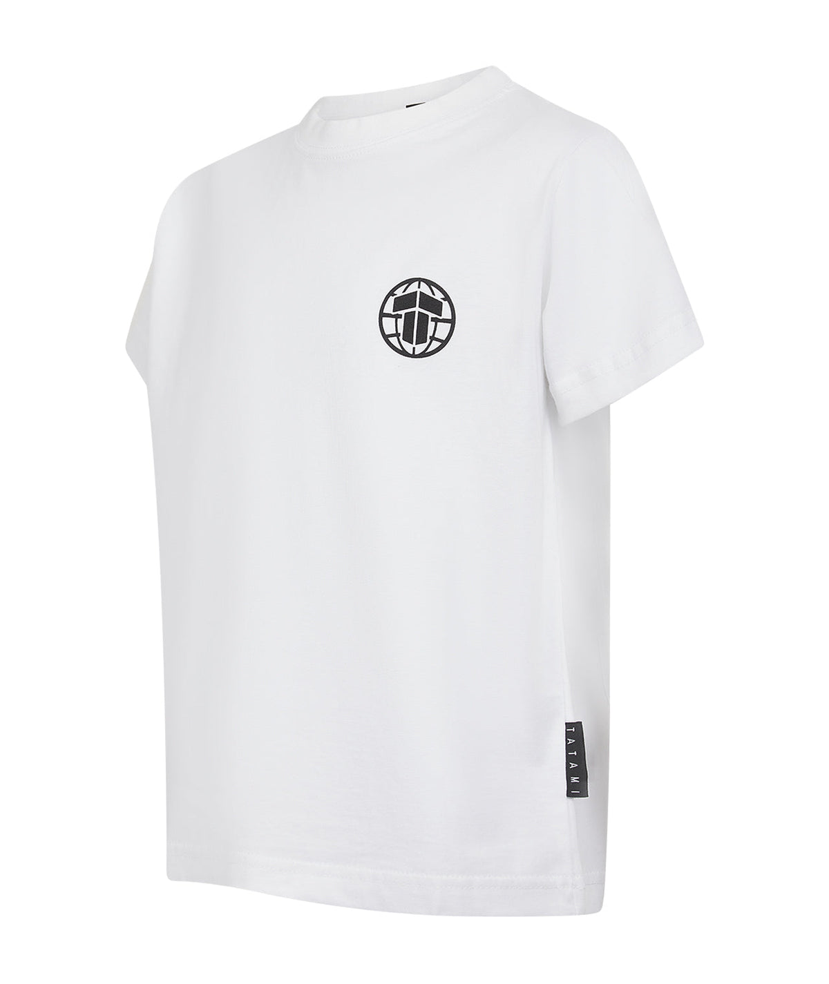 Kids Tatami Globe T-Shirt - White