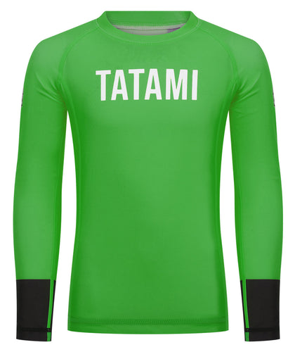 Kids Helena Ranked Rash Guard - Green