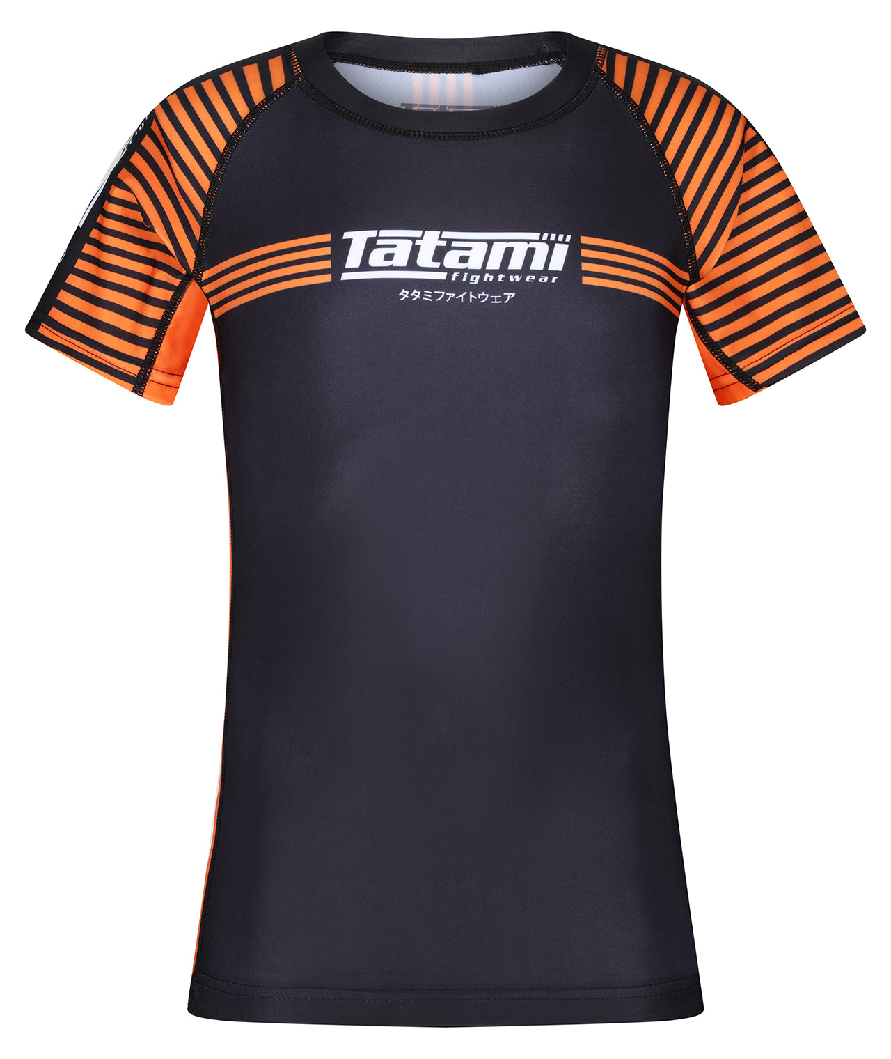 Kids IBJJF Ranked Rash Guard - Orange – Tatami Fightwear Australia