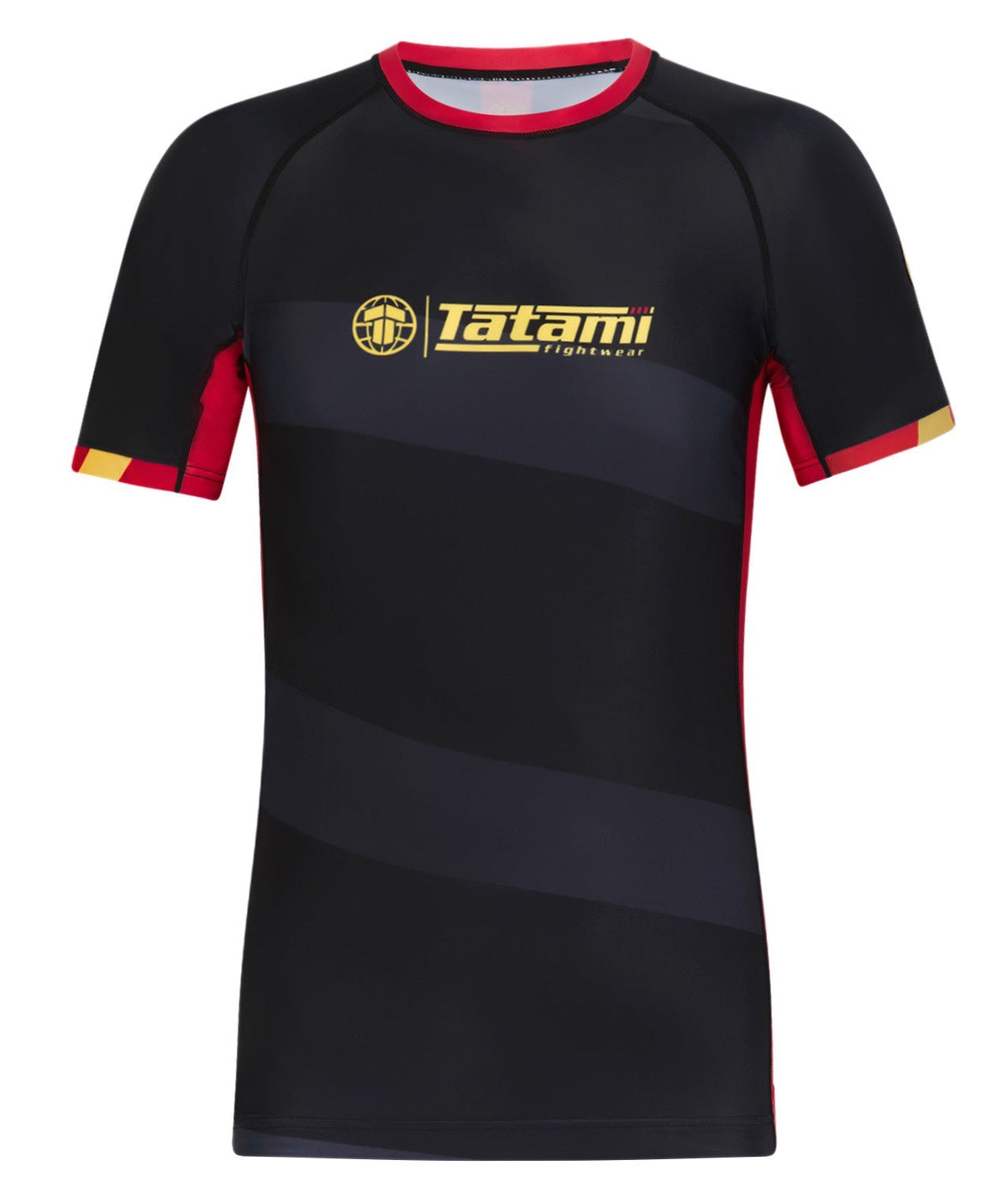Kids Tatami Nomad Rash Guard - Black & Red