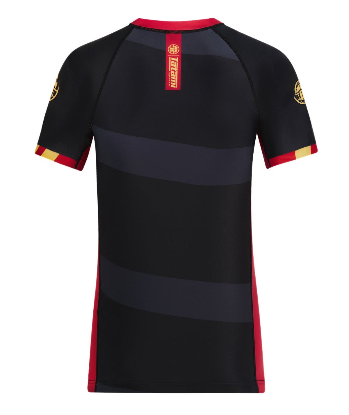 Kids Tatami Nomad Rash Guard - Black & Red