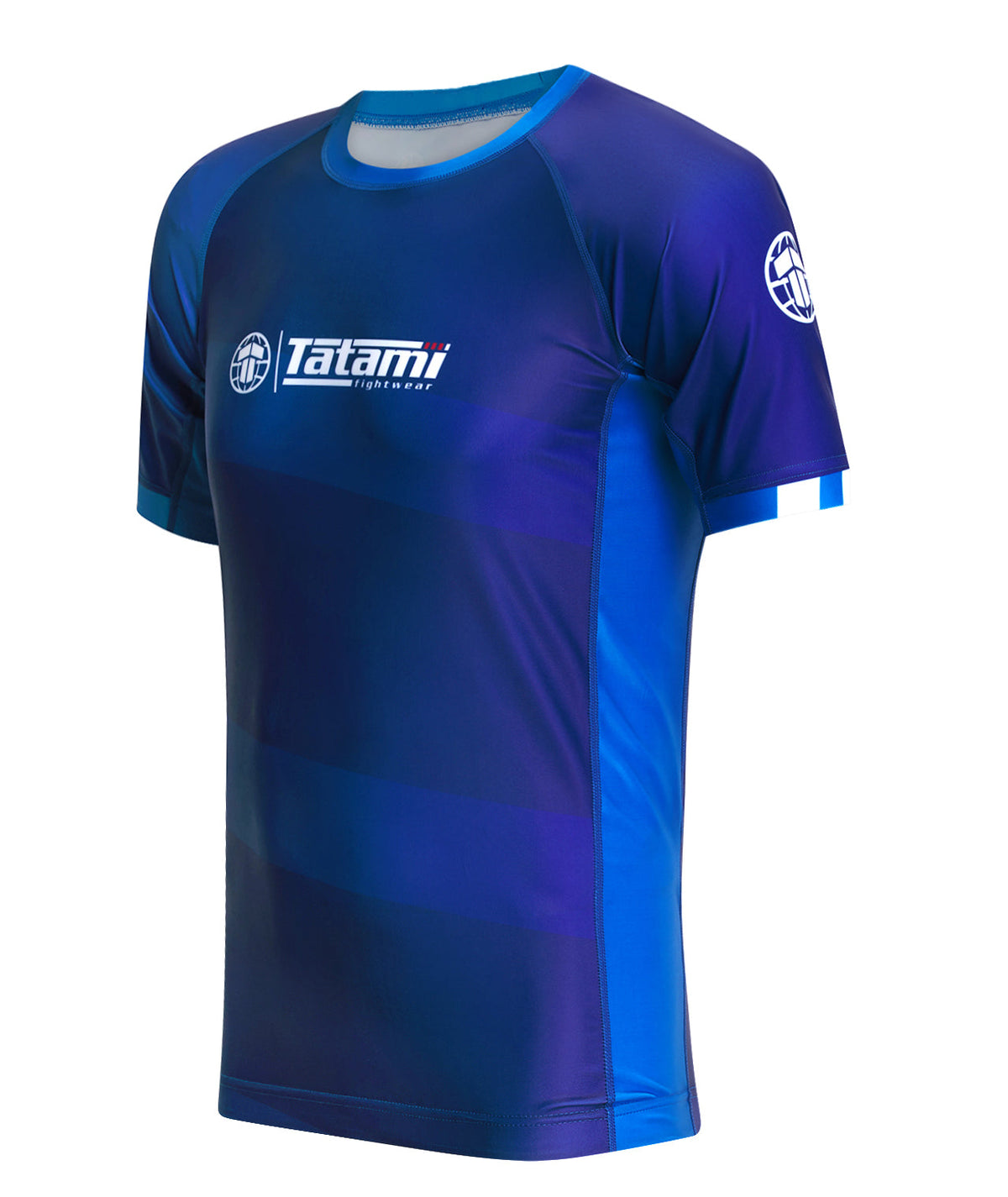 Kids Tatami Nomad Rash Guard - Navy & Blue