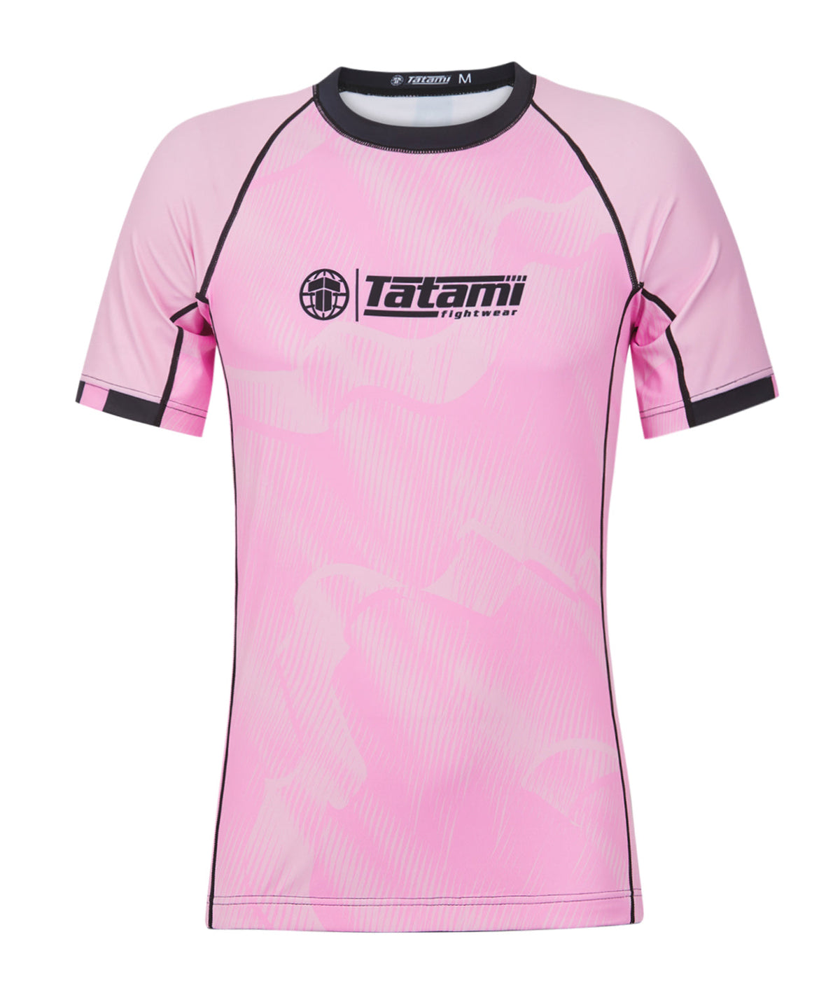 Kids Tatami Nomad Rash Guard - Pink & Black
