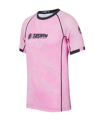 Kids Tatami Nomad Rash Guard - Pink & Black