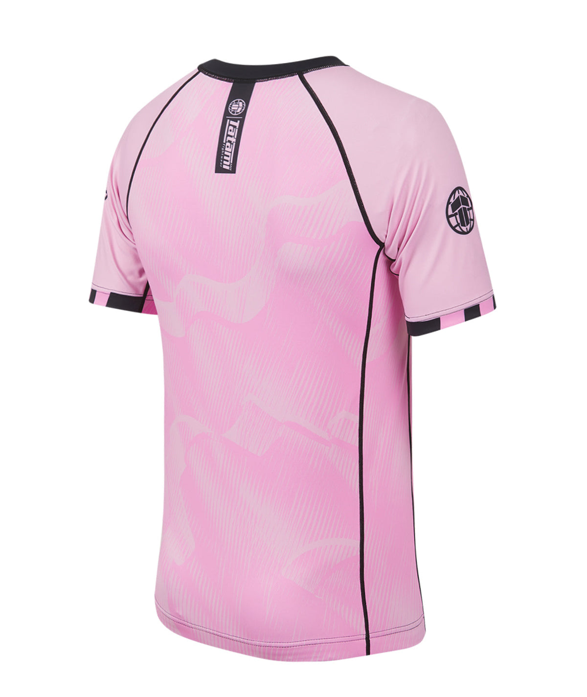Kids Tatami Nomad Rash Guard - Pink & Black