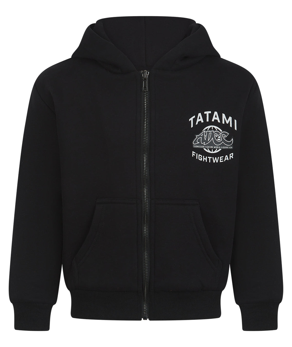 Kids Tatami X ADCC Oversized Zip Hoodie - Black