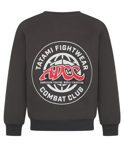Kids Tatami X ADCC Combat Club Oversized Sweatshirt - Grey