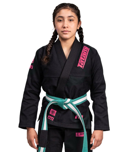 Kids Pro Series Gi - Black & Wild Rose
