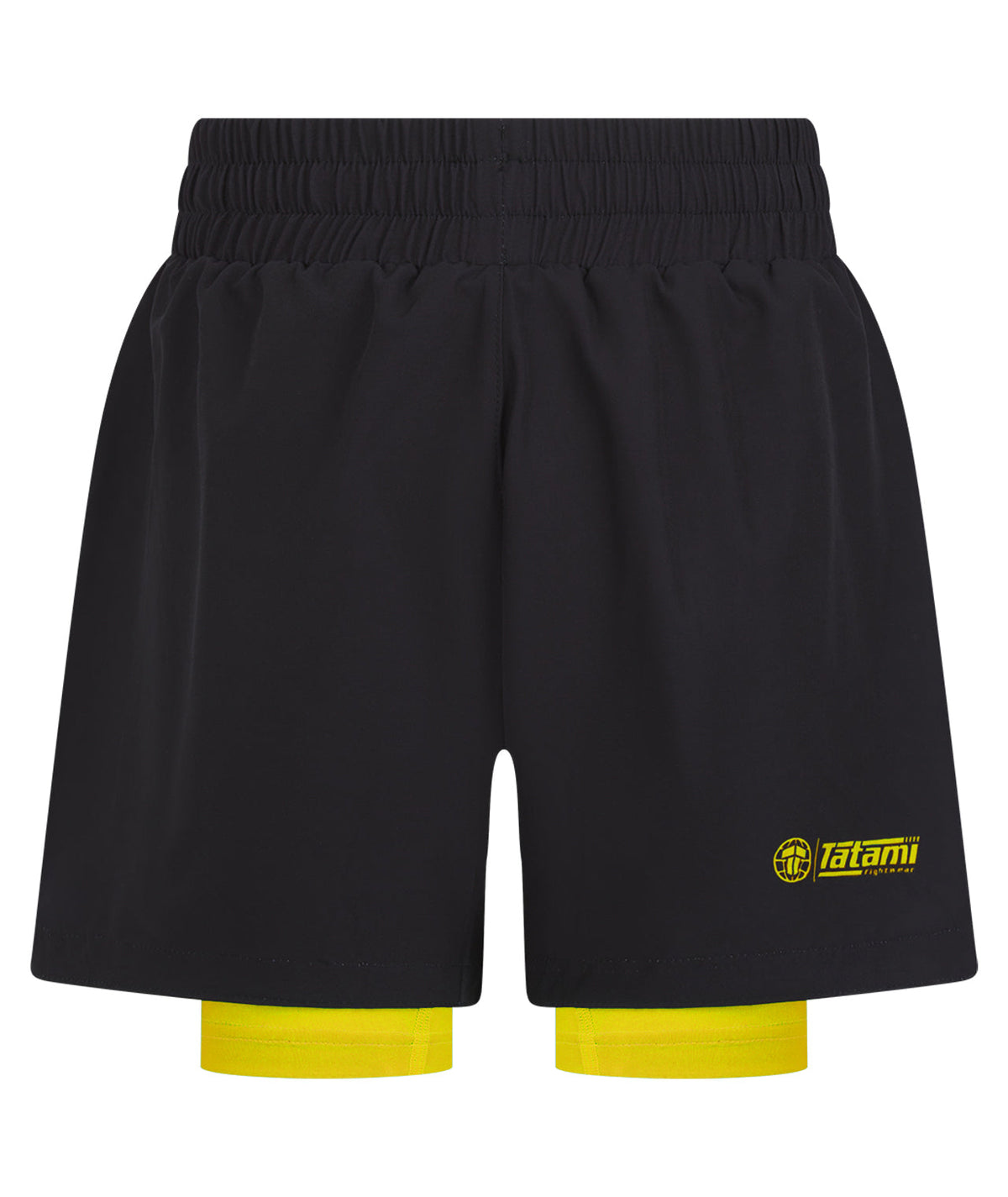 Kids Ranked Hybrid Shorts - Yellow