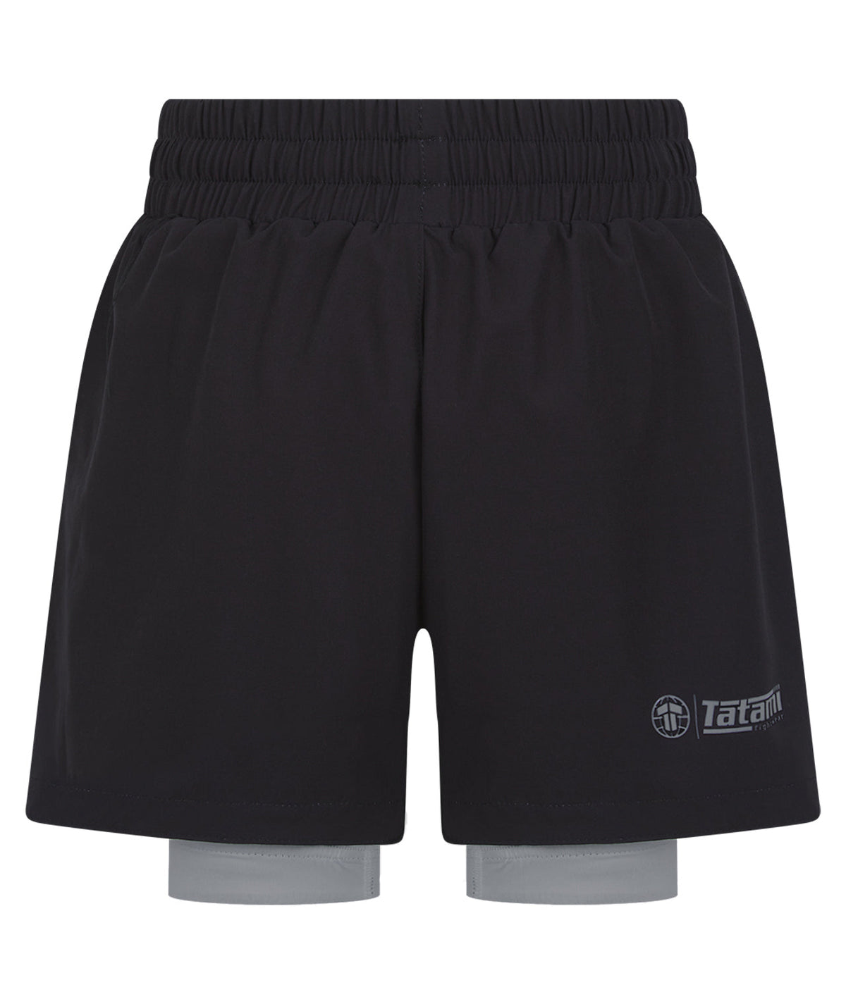 Kids Ranked Hybrid Shorts - Grey
