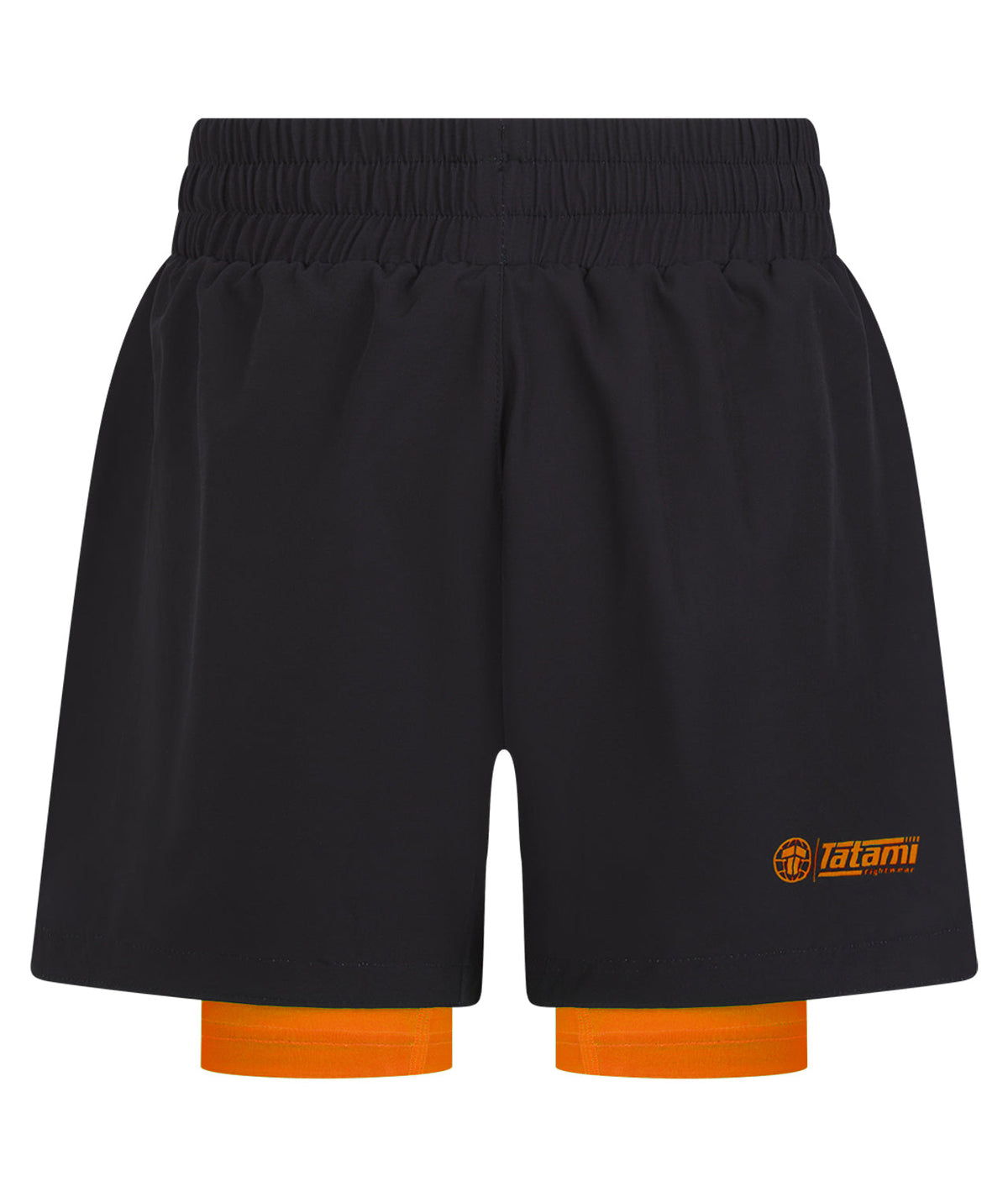 Kids Ranked Hybrid Shorts - Orange