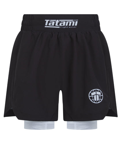 Kids Ranked Hybrid Shorts - White