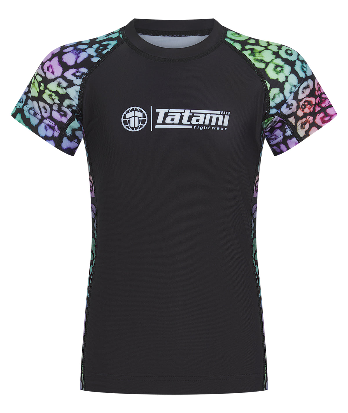 Kids Recharged Rash Guard - Multi Leopard