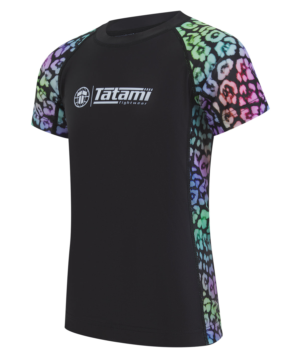 Kids Recharged Rash Guard - Multi Leopard