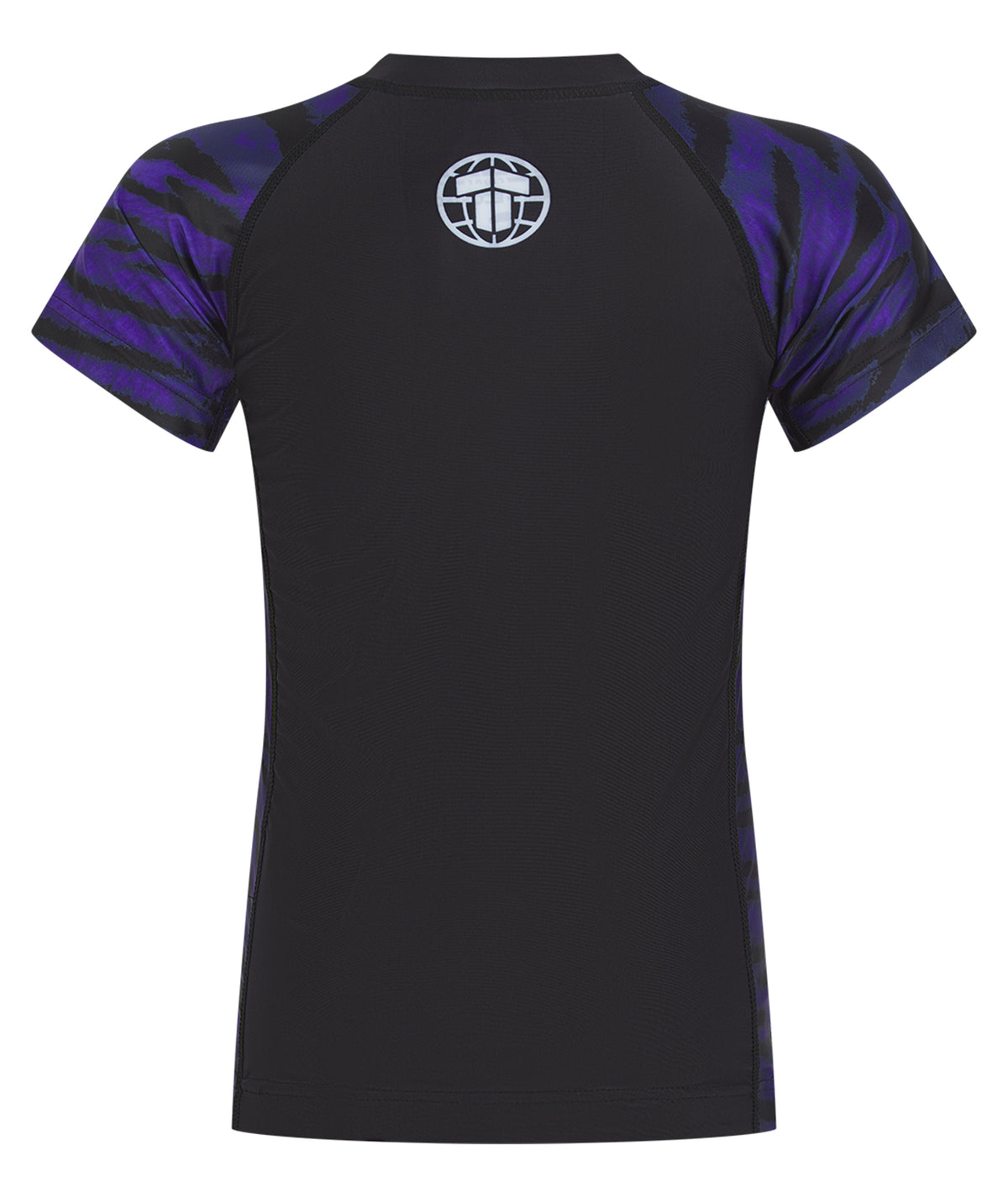 Kids Recharged Rash Guard - Purple Tiger