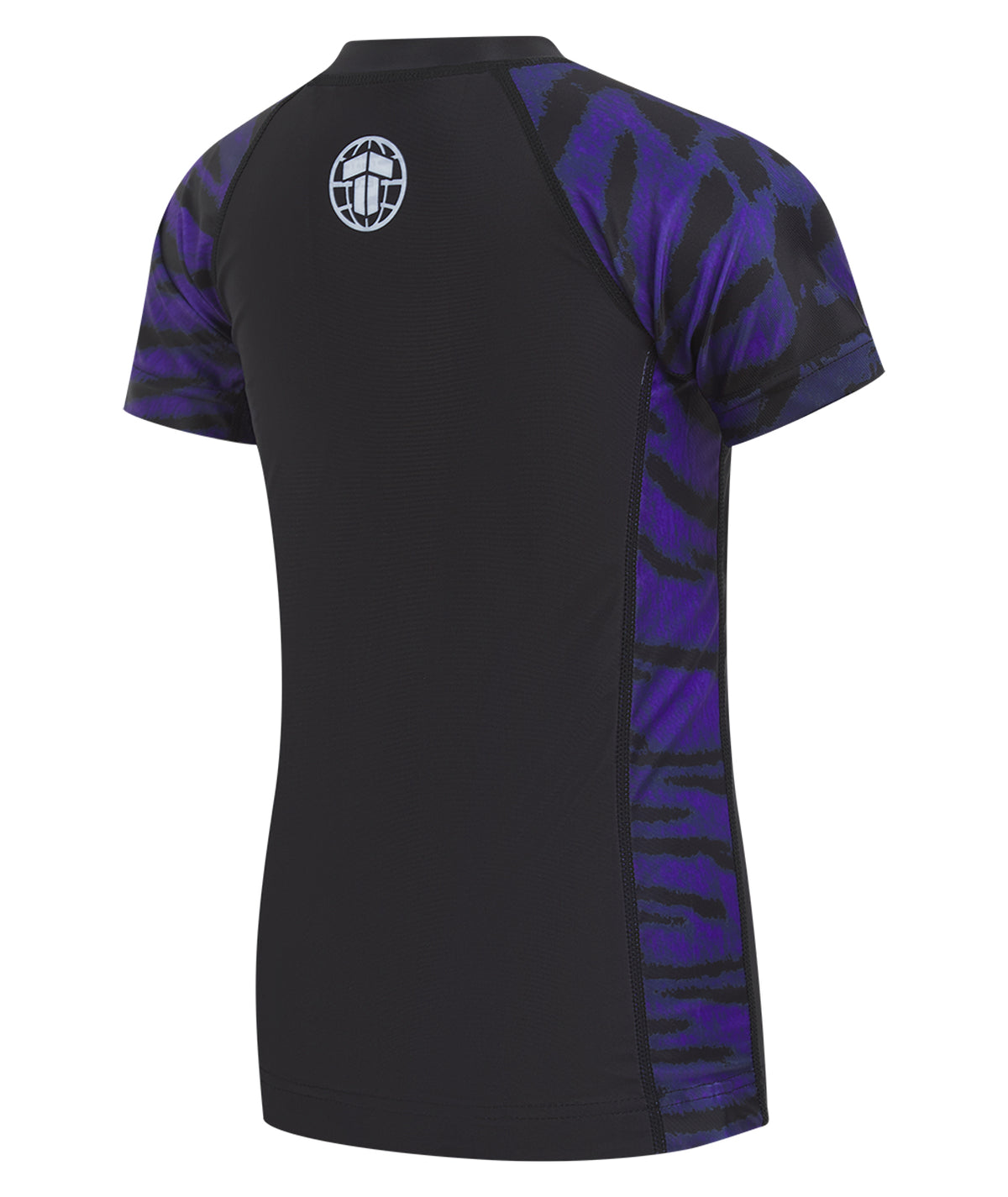 Kids Recharged Rash Guard - Purple Tiger